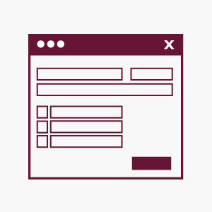 Illustration of a blank form